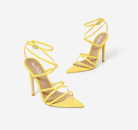 Ego yellow heels