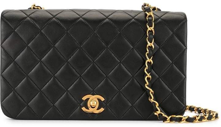 Chanel Pre Owned 1990s quilted CC shoulder bag