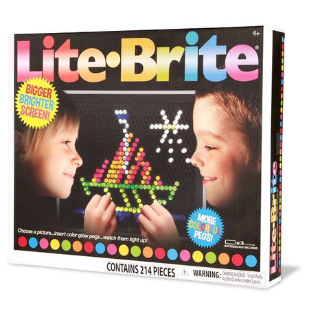 Lite Brite Ultimate Classic - With 6 Templates And 200 Colored Pegs : Target