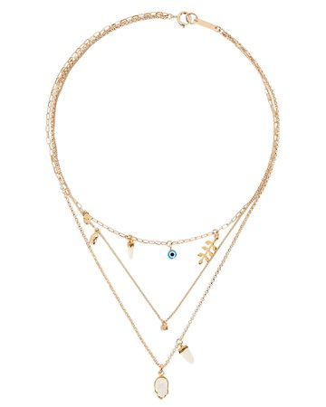 Isabel Marant Layered Charm Necklace | INTERMIX®