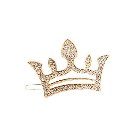 Amazon.com : Joyci 1Pcs Elegance Women's Hair Pin Simple Style Crown Ponytail Hair Clip (Gold) : Beauty
