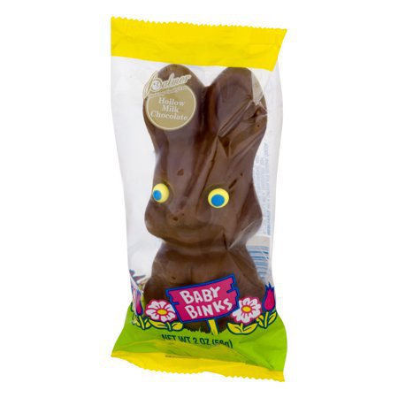 Palmer Baby Binks Hollow Milk Chocolate Bunny, 2 Oz. - Walmart.com