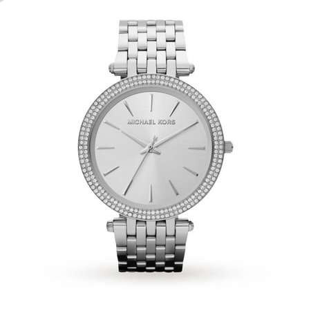 Michael Kors Stainless Steel Ladies Watch | Designer Watches | Watches | Goldsmiths