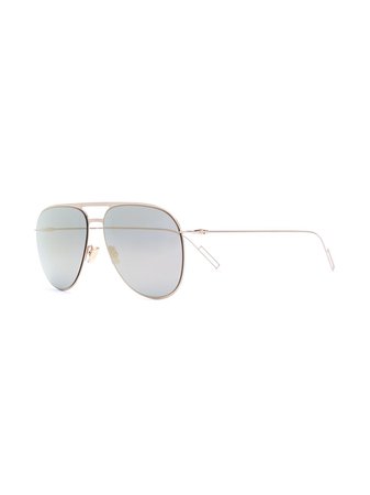 Dior Eyewear Aviator Sunglasses DIOR0205SJ5G Metallic | Farfetch