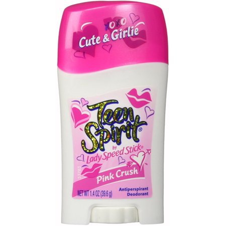 3 Pack - Teen Spirit Anti-Perspirant Deodorant Stick, Pink Crush 1.40 oz - Walmart.com