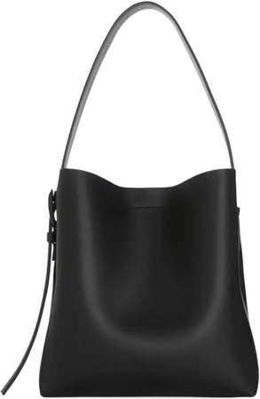 Arket - Leather Tote in Black