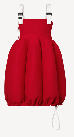 Louis Vuitton red dress