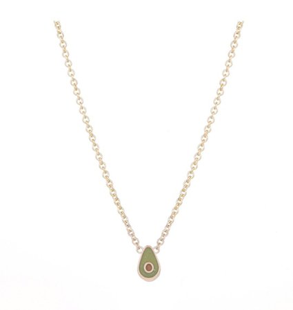 avocado necklace