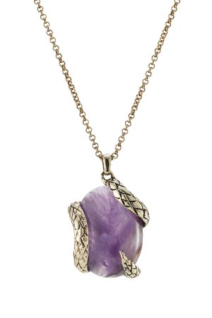 Necklace with Semi-Precious Stone Gr. One Size