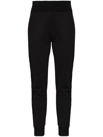 Fendi logo-embellished track pants black FAB156AERQF0GME - Farfetch