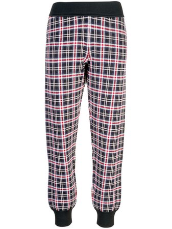 Opening Ceremony Plaid Knit Track Pants
