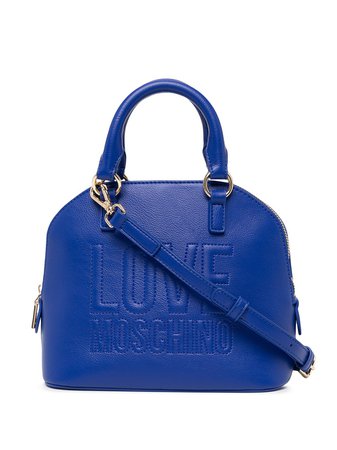 Love Moschino logo-embossed Tote Bag