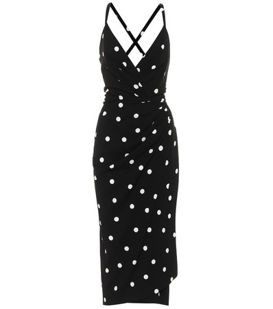 Dolce & Gabbana - Polka-dot stretch-jersey midi dress | Mytheresa
