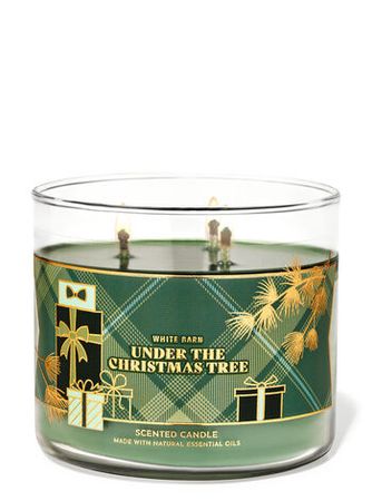 Under The Christmas Tree 3-Wick Candle - White Barn | Bath & Body Works
