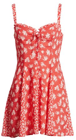 Red sundress Free People