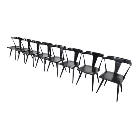 McCobb chairs, black / uploaded by mt