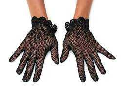 1950s black gloves - Google Search
