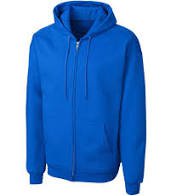 blue hoodie jacket