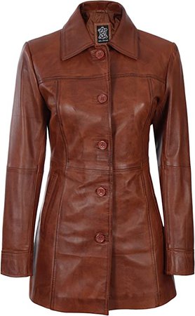 Black Leather Jacket For Women's - Real Lambskin Leather Jackets | [1312352] Judy Black, S at Amazon Women's Coats Shop