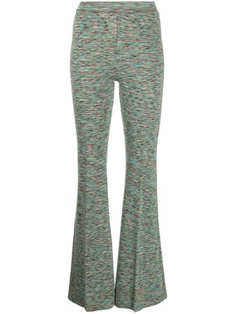 Missoni Signature multi-weave Flared Trousers - Farfetch