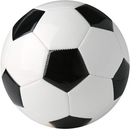 Amazon.com : Yanen Traditional Soccer Ball for Training, Recreation, Practice, High Performance, Classic with Sizes 3,4,5 for Different Ages, Black and White (Size 4) : Sports & Outdoors