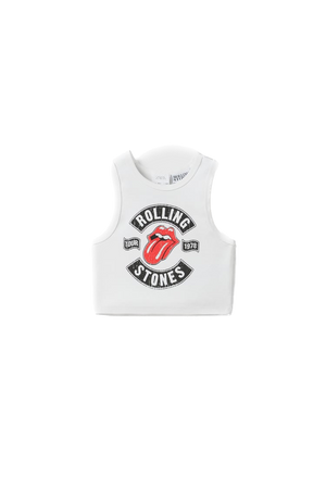 Rolling Stones Zara tank top
