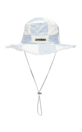 Le Bob Artichaut Checked Cotton-Linen Bucket Hat By Jacquemus | Moda Operandi