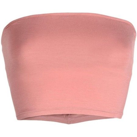 pink tube top