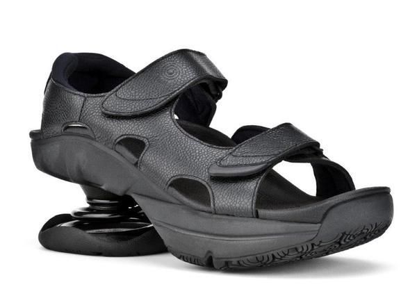 Sidewinder Sandal in Black – Springy Feet