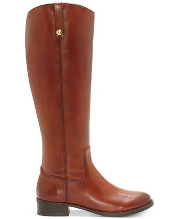 I.N.C. International Concepts Fawne Wide-Calf Riding Leather Boots, Created for Macy's - Macy's