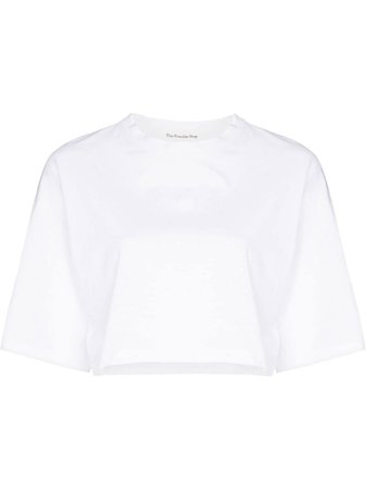Frankie Shop Cropped short-sleeve T-shirt - Farfetch