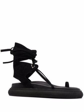 The Attico Selene Flatform Sandals - Farfetch