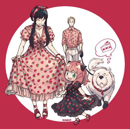 spyxfamily family dress couple anime fashion dress