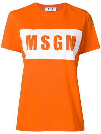 MSGM T-Shirt Mit Logo-Print - Farfetch