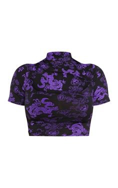 black purple top