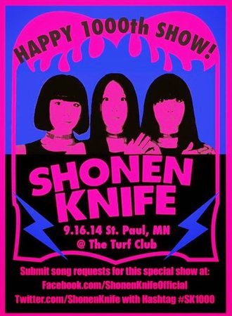 shonen knife band poster