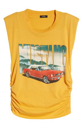 AFRM Bello Vintage Mustang Graphic Tank Top | Nordstrom