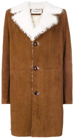 shearling lined coat