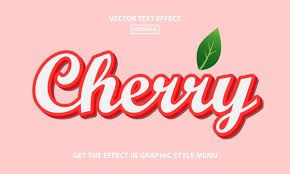 cherry fashion text editorial - Google Search