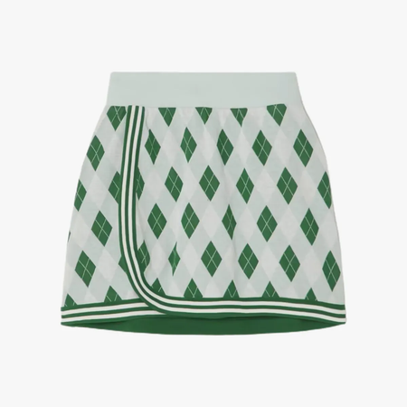 The Upside Clubhouse Recee green golf skirt