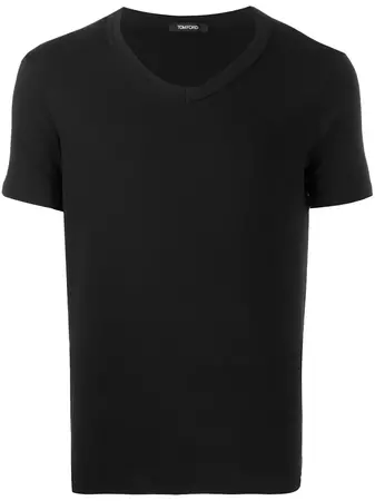 TOM FORD V-neck Cotton T-shirt - Farfetch
