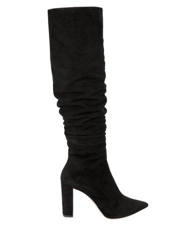 Kendal Slouchy Suede Boots | INTERMIX®