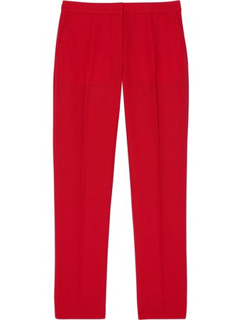 Burberry Wool Tailored Trousers red 8024806 - Farfetch