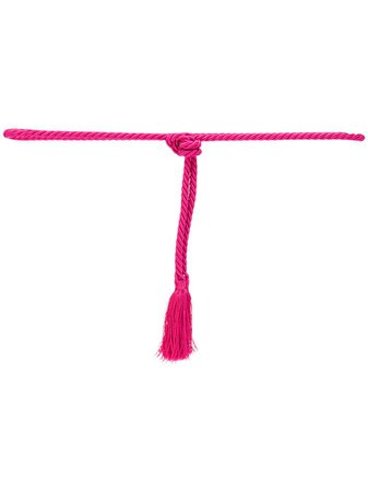 Vivetta pink rope belt