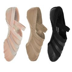 black ballet dance shoes