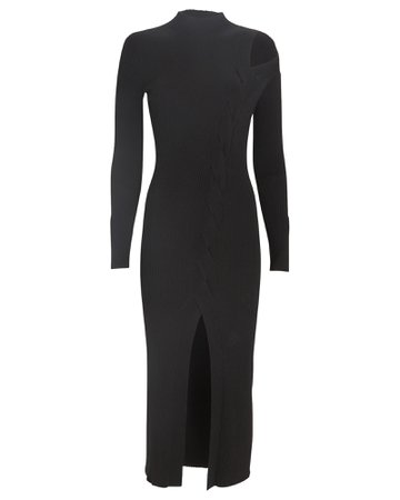 Jonathan Simkhai Aurora Cable Knit Midi Dress | INTERMIX®