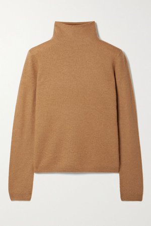 Tan Cashmere turtleneck sweater | Vince | NET-A-PORTER