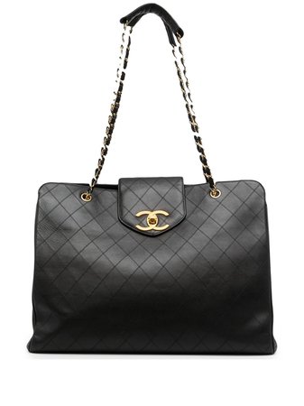 Chanel Pre-Owned 1992 Supermodel Jumbo Shoulder Bag - Farfetch
