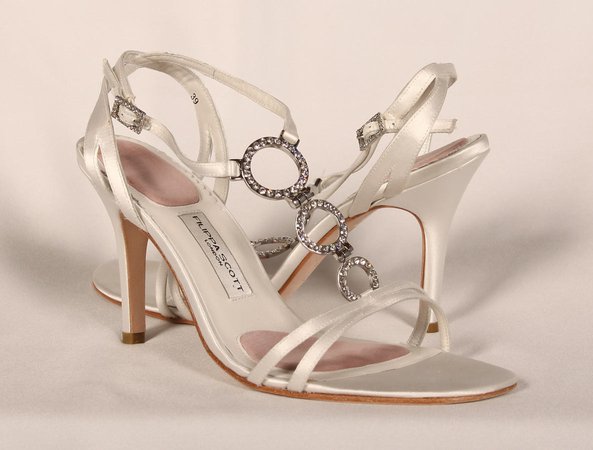 Filippa Scott Isabella White Bridal Shoes - Your Dream Dress