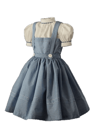blue Dorothy png dress
